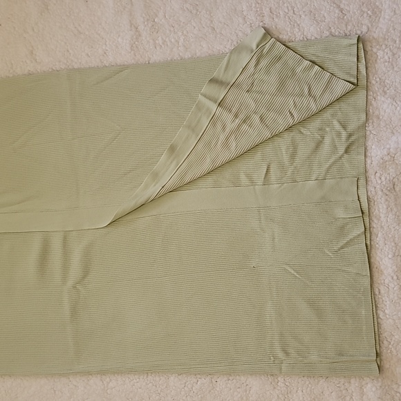 Zara Ribbed Long Green Duster Cardigan - Picture 9 of 14